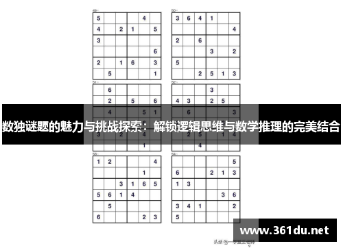 数独谜题的魅力与挑战探索：解锁逻辑思维与数学推理的完美结合